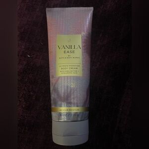Vanilla Ease Body Cream - 8 ounce - NEW